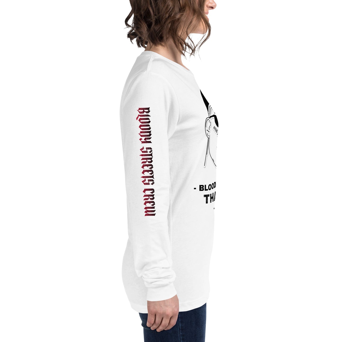 90's Vibe - Premium Longsleeve Lady - BLOODY-STREETS.DE Streetwear Herren und Damen Hoodies, T-Shirts, Pullis