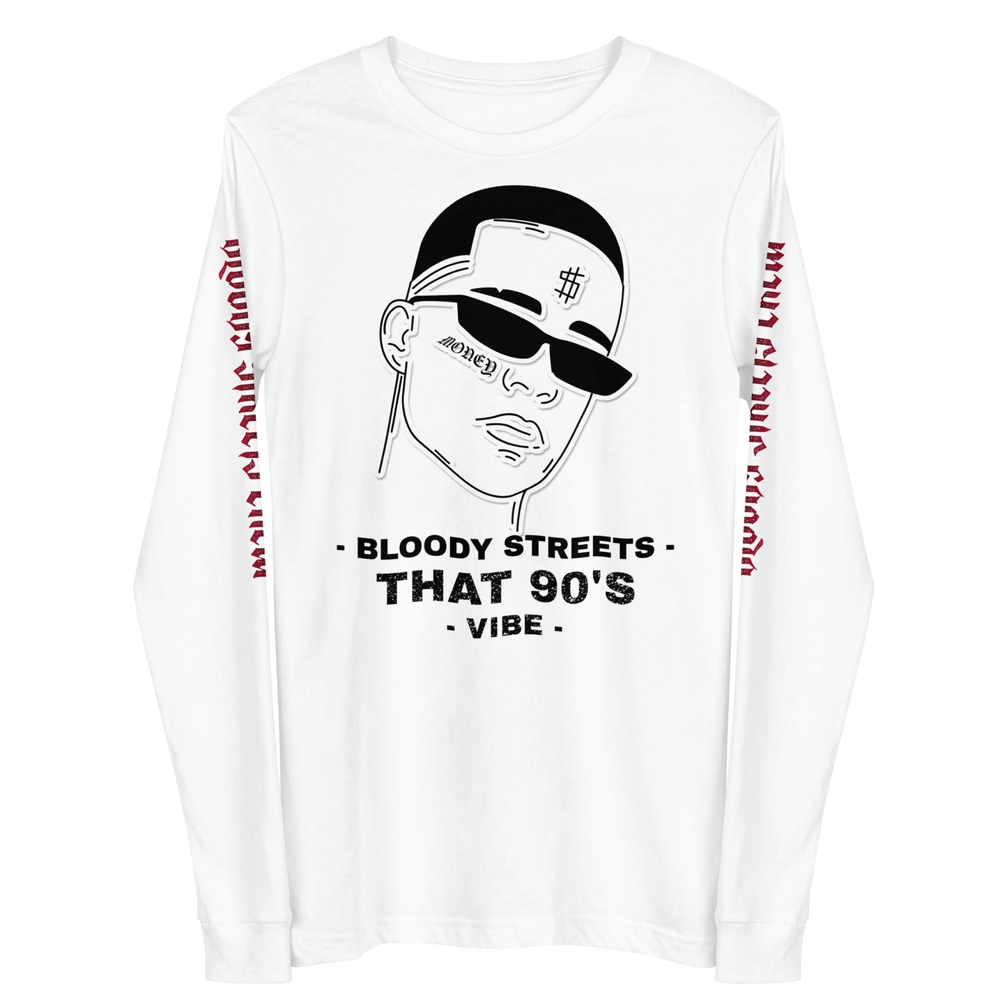 90's Vibe - Premium Longsleeve Lady - BLOODY-STREETS.DE Streetwear Herren und Damen Hoodies, T-Shirts, Pullis