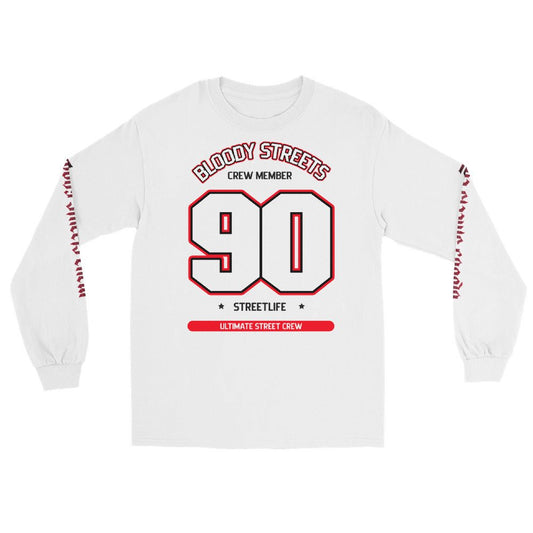 Baseball 90's - Premium Longsleeve - BLOODY-STREETS.DE Streetwear Herren und Damen Hoodies, T-Shirts, Pullis