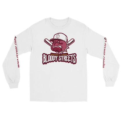 Baseball Bull Dog - Premium Longsleeve - BLOODY-STREETS.DE Streetwear Herren und Damen Hoodies, T-Shirts, Pullis