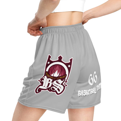 Basketball Team 66 Unisex Mesh-Shorts Gray - BLOODY-STREETS.DE Streetwear Herren und Damen Hoodies, T-Shirts, Pullis