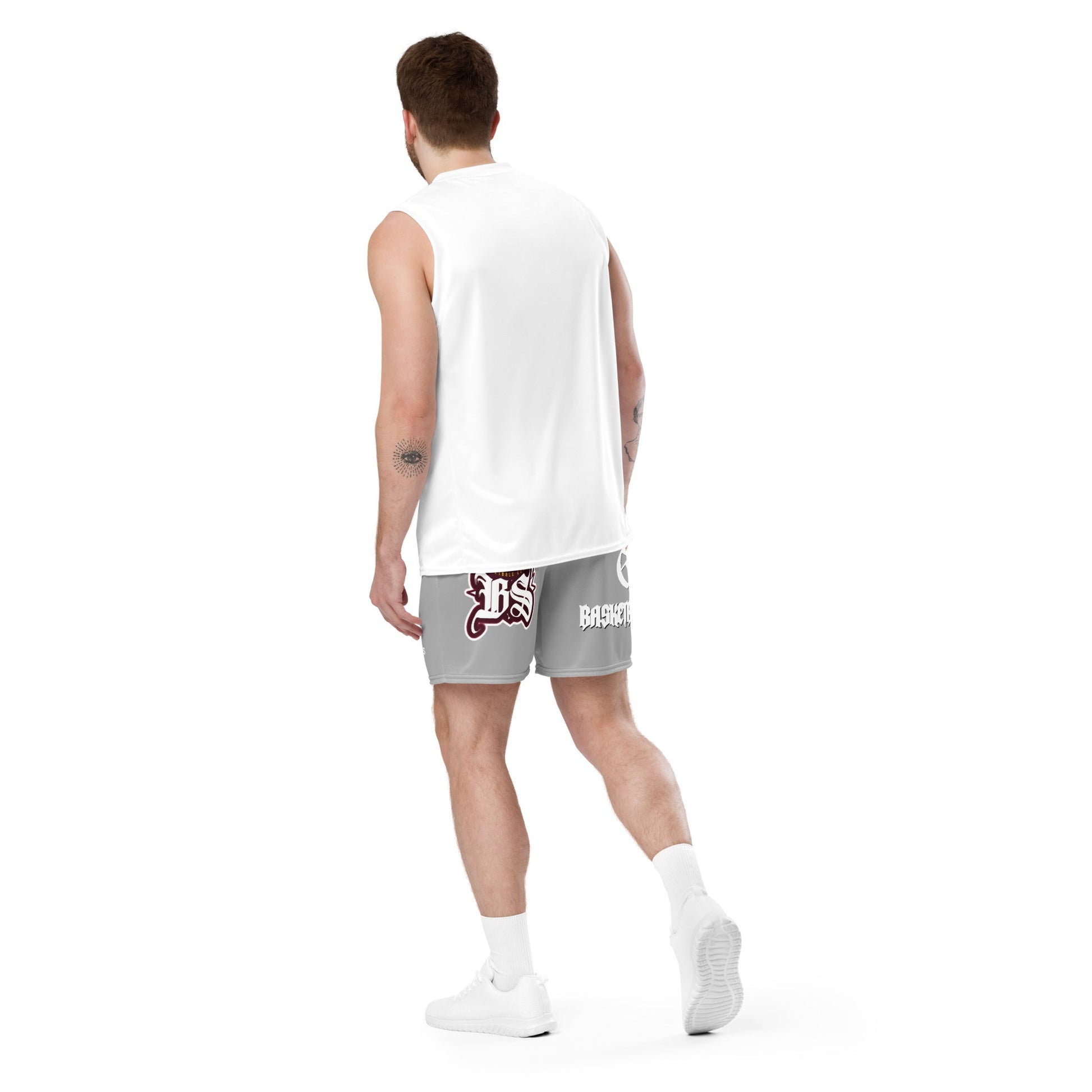 Basketball Team 66 Unisex Mesh-Shorts Gray - BLOODY-STREETS.DE Streetwear Herren und Damen Hoodies, T-Shirts, Pullis