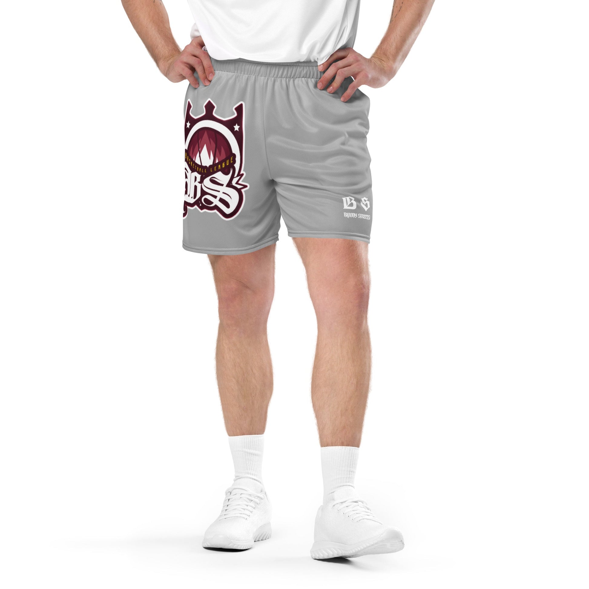 Basketball Team 66 Unisex Mesh-Shorts Gray - BLOODY-STREETS.DE Streetwear Herren und Damen Hoodies, T-Shirts, Pullis