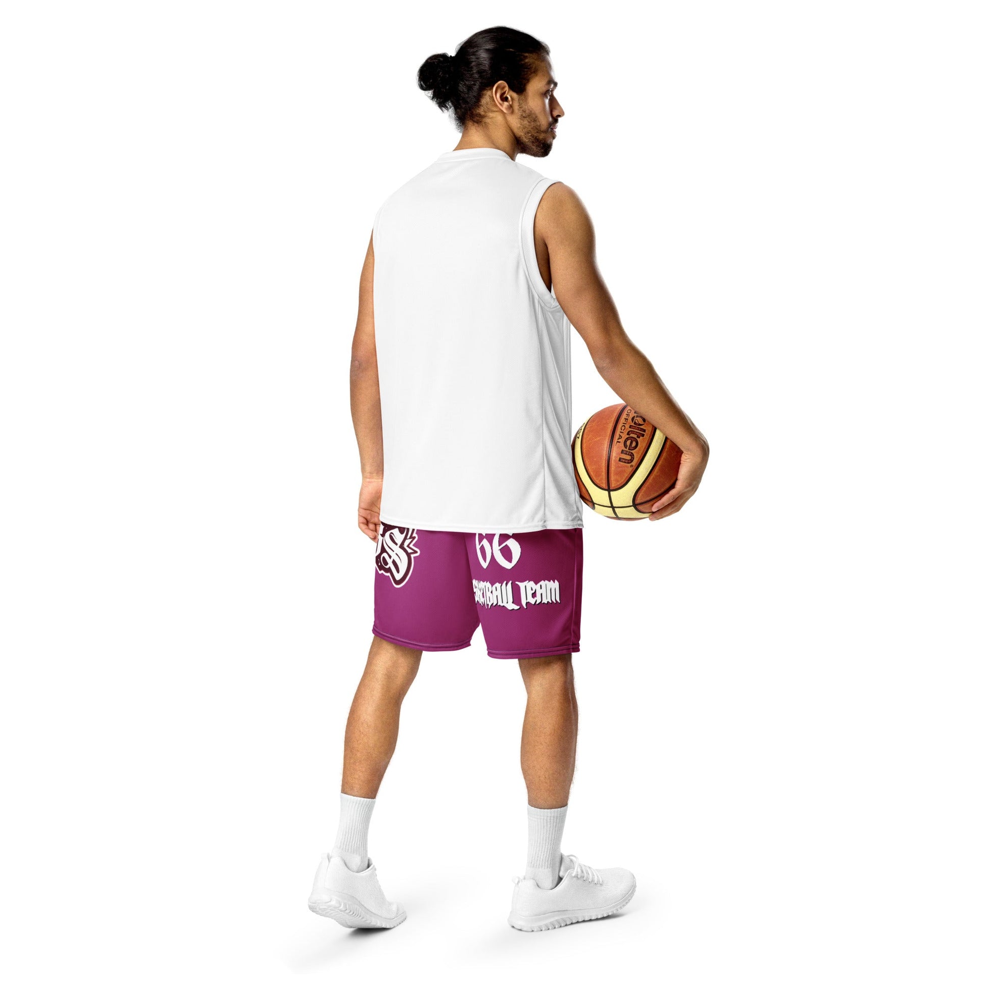 Basketball Team 66 Unisex Mesh-Shorts PURPLE - BLOODY-STREETS.DE Streetwear Herren und Damen Hoodies, T-Shirts, Pullis
