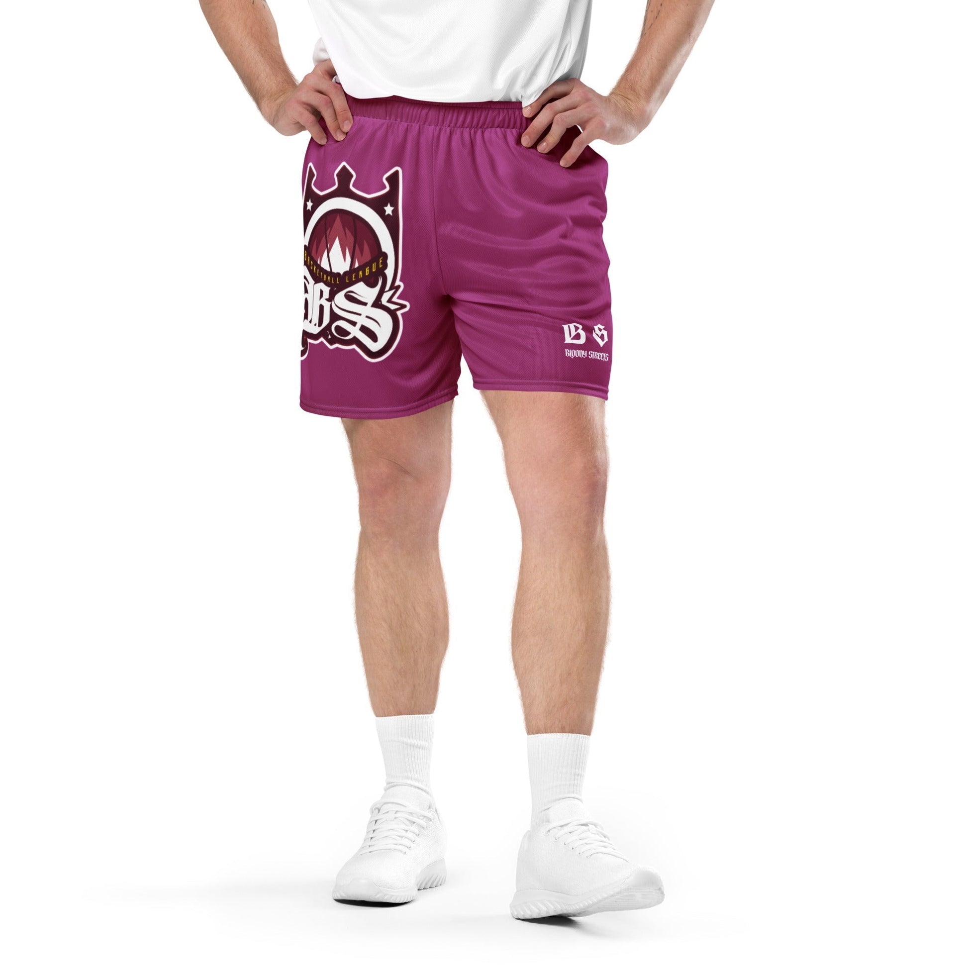 Basketball Team 66 Unisex Mesh-Shorts PURPLE - BLOODY-STREETS.DE Streetwear Herren und Damen Hoodies, T-Shirts, Pullis