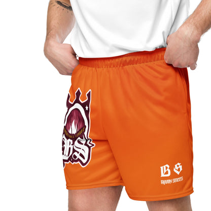 Basketball Team Unisex Mesh-Shorts ORANGE - BLOODY-STREETS.DE Streetwear Herren und Damen Hoodies, T-Shirts, Pullis