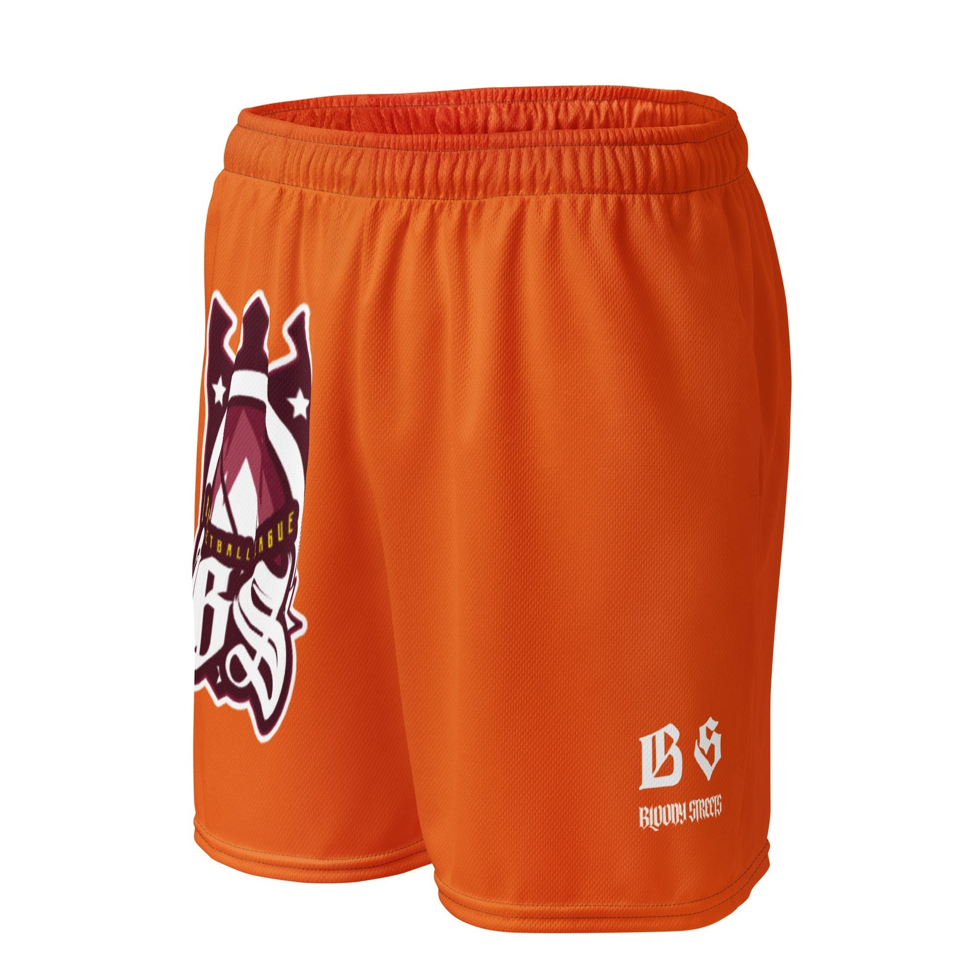 Basketball Team Unisex Mesh-Shorts ORANGE - BLOODY-STREETS.DE Streetwear Herren und Damen Hoodies, T-Shirts, Pullis