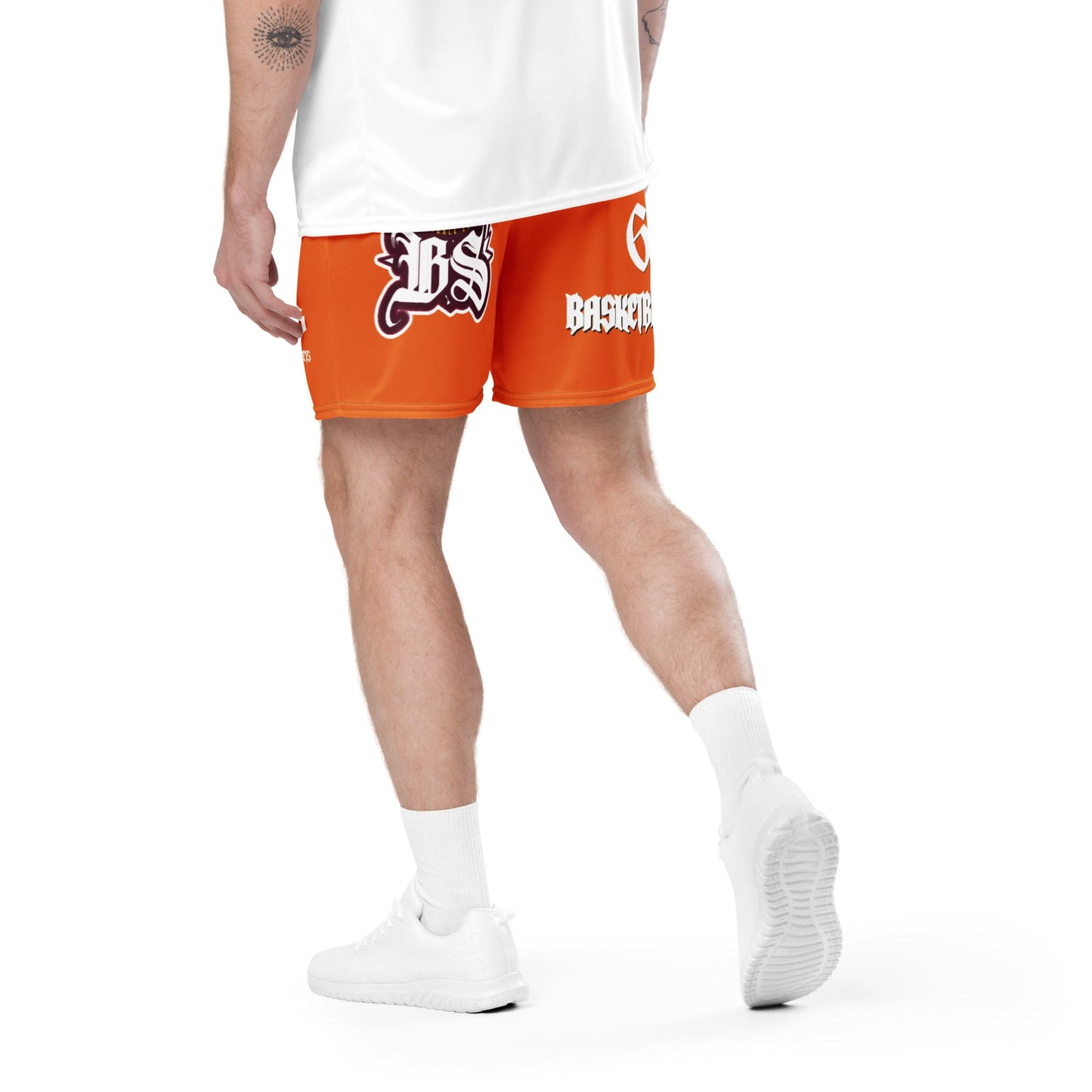 Basketball Team Unisex Mesh-Shorts ORANGE - BLOODY-STREETS.DE Streetwear Herren und Damen Hoodies, T-Shirts, Pullis