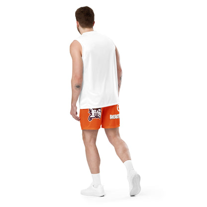 Basketball Team Unisex Mesh-Shorts ORANGE - BLOODY-STREETS.DE Streetwear Herren und Damen Hoodies, T-Shirts, Pullis