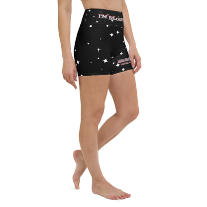 Bloody Black Stars - Yoga Shorts - BLOODY-STREETS.DE Streetwear Herren und Damen Hoodies, T-Shirts, Pullis