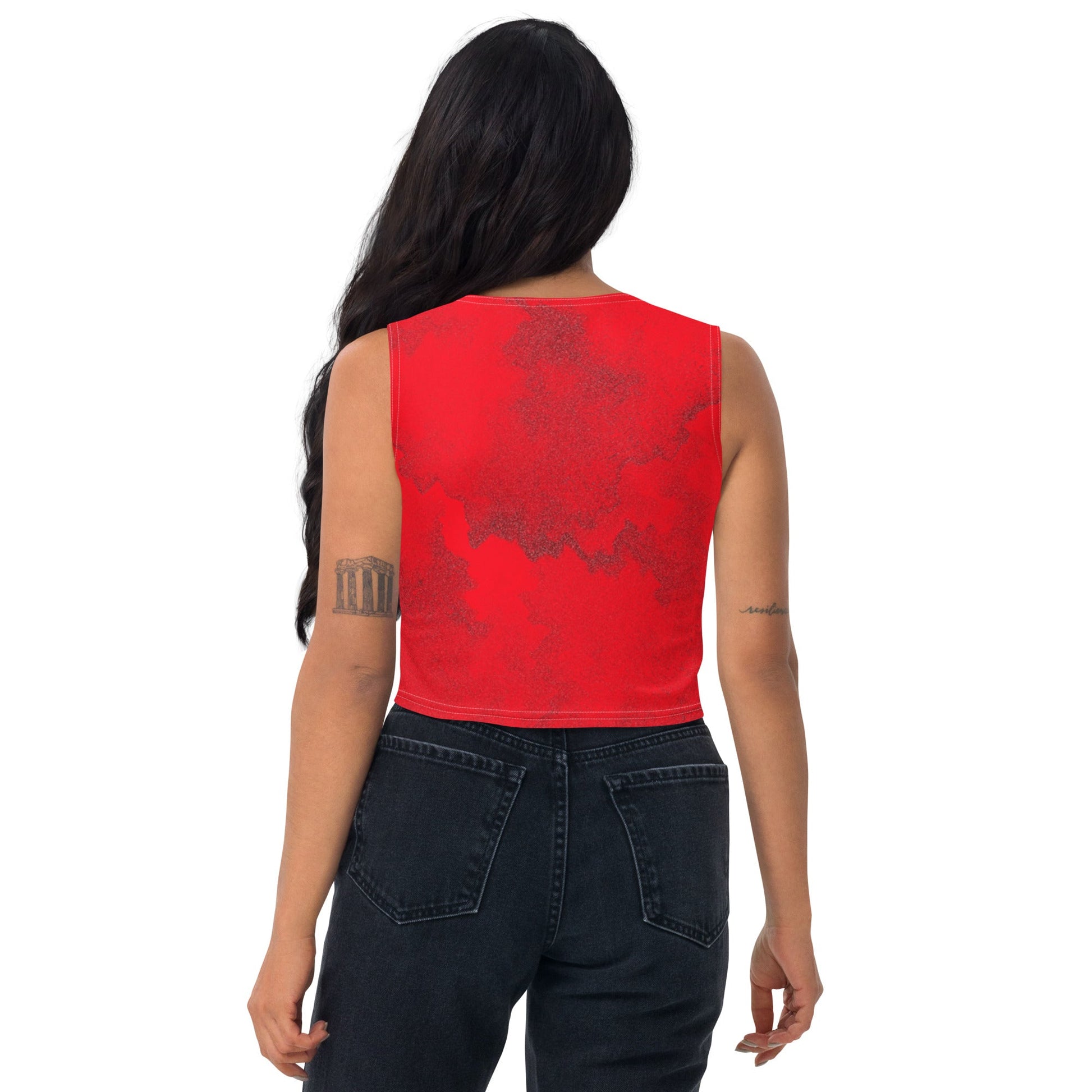 Bloody Crop-Top Red - BLOODY-STREETS.DE Streetwear Herren und Damen Hoodies, T-Shirts, Pullis