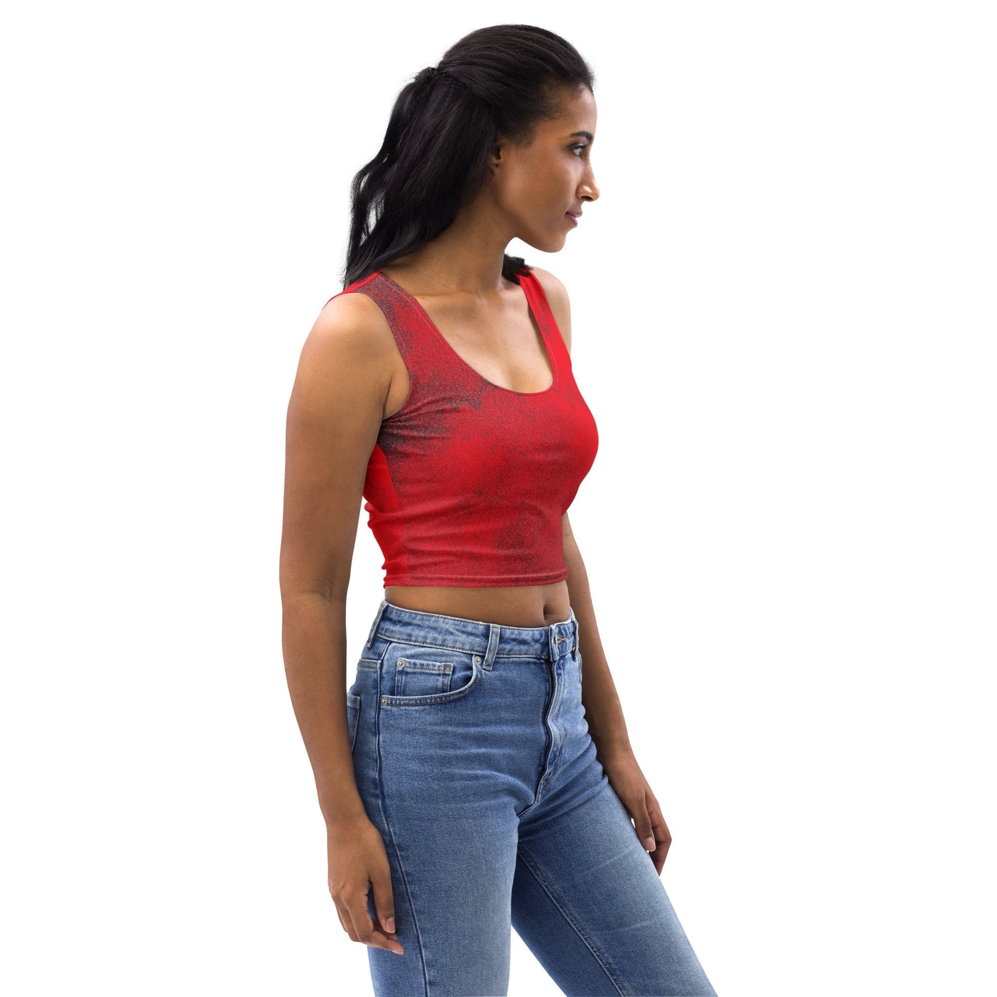 Bloody Crop-Top Red - BLOODY-STREETS.DE Streetwear Herren und Damen Hoodies, T-Shirts, Pullis