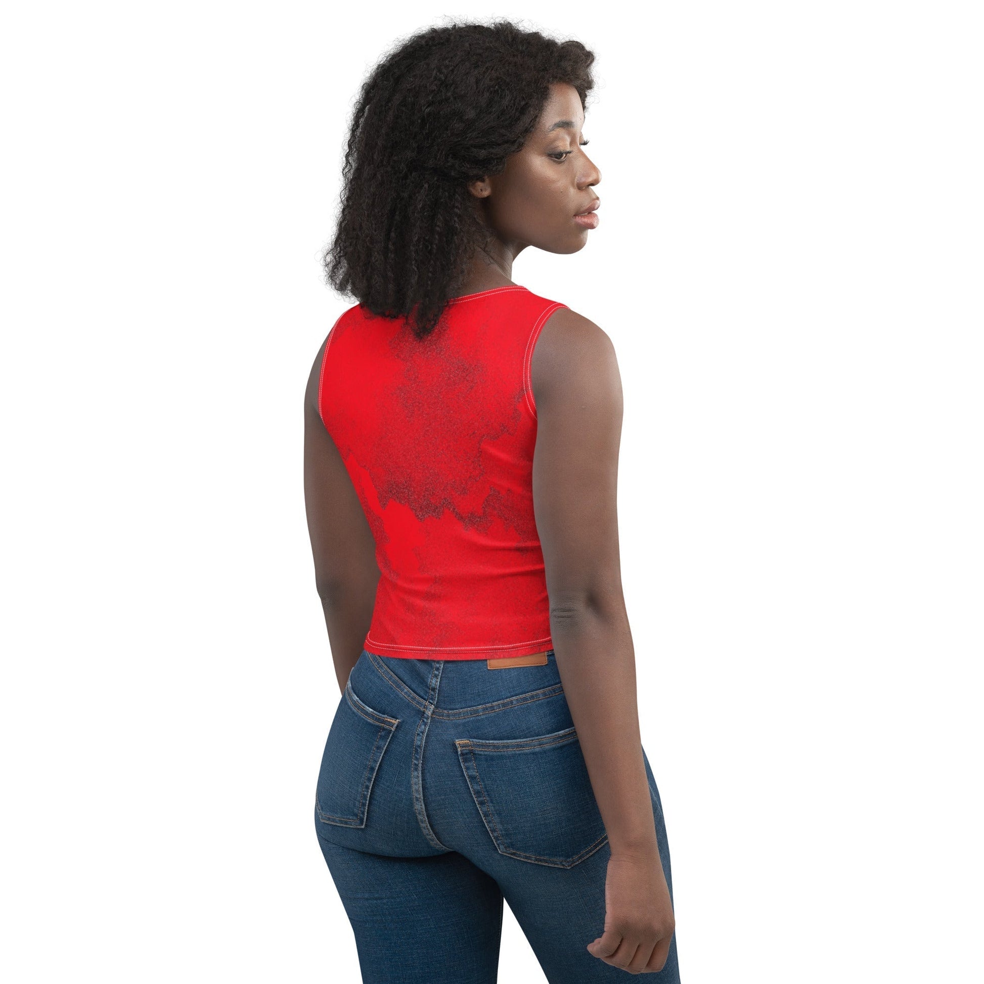 Bloody Crop-Top Red - BLOODY-STREETS.DE Streetwear Herren und Damen Hoodies, T-Shirts, Pullis