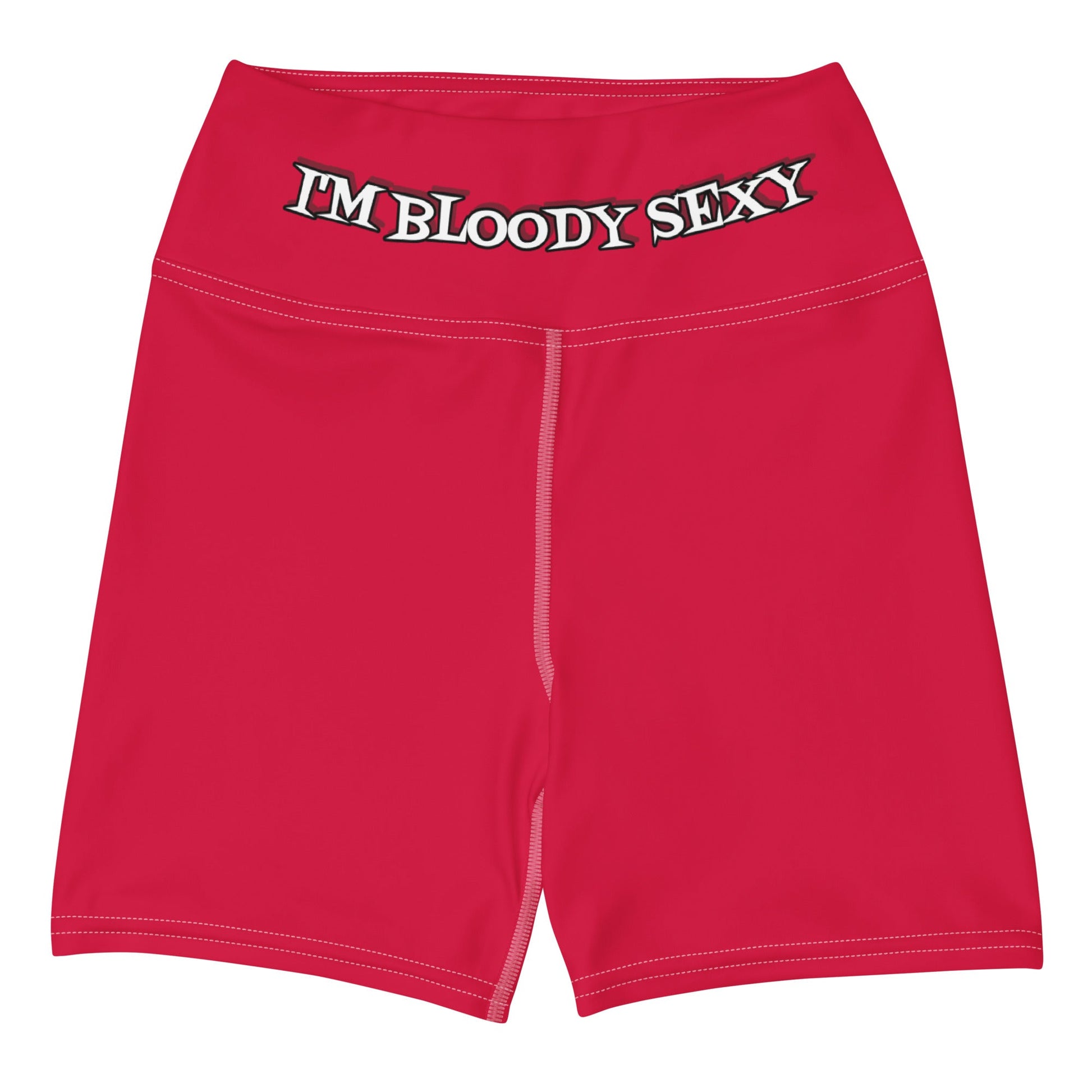 Bloody Dark Pink - Yoga Shorts - BLOODY-STREETS.DE Streetwear Herren und Damen Hoodies, T-Shirts, Pullis