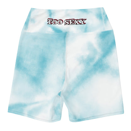 Bloody Light Blue Storm - Yoga Shorts - BLOODY-STREETS.DE Streetwear Herren und Damen Hoodies, T-Shirts, Pullis