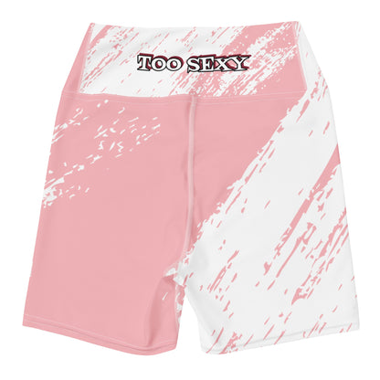 Bloody Pink Storm - Yoga Shorts - BLOODY-STREETS.DE Streetwear Herren und Damen Hoodies, T-Shirts, Pullis