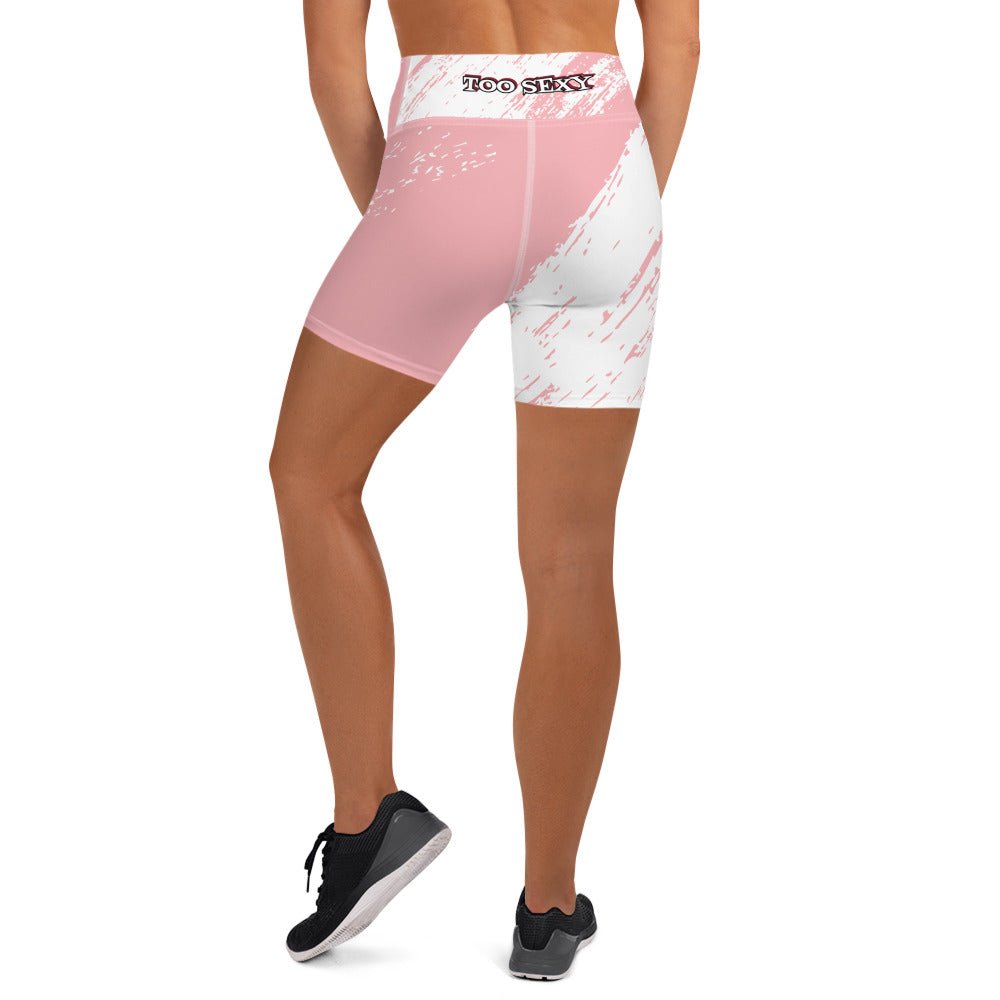 Bloody Pink Storm - Yoga Shorts - BLOODY-STREETS.DE Streetwear Herren und Damen Hoodies, T-Shirts, Pullis