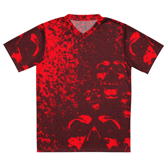 Bloody Red soul Trikot - BLOODY-STREETS.DE Streetwear Herren und Damen Hoodies, T-Shirts, Pullis