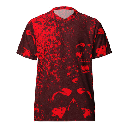 Bloody Red soul Trikot - BLOODY-STREETS.DE Streetwear Herren und Damen Hoodies, T-Shirts, Pullis