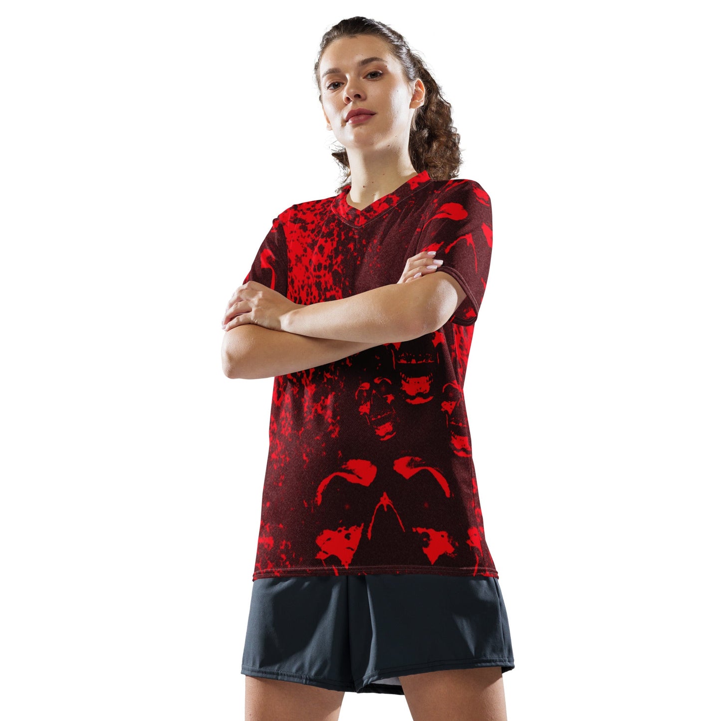 Bloody Red soul Trikot - BLOODY-STREETS.DE Streetwear Herren und Damen Hoodies, T-Shirts, Pullis