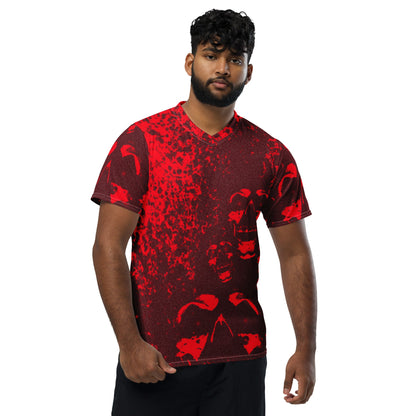 Bloody Red soul Trikot - BLOODY-STREETS.DE Streetwear Herren und Damen Hoodies, T-Shirts, Pullis