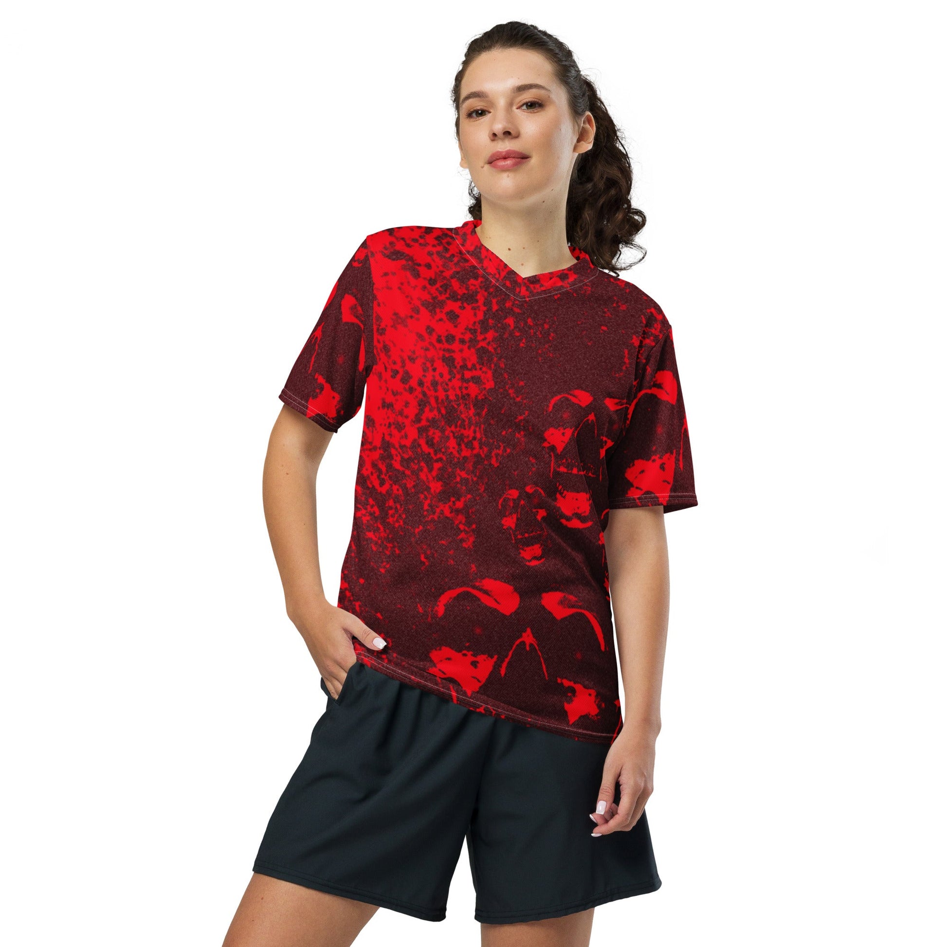 Bloody Red soul Trikot - BLOODY-STREETS.DE Streetwear Herren und Damen Hoodies, T-Shirts, Pullis