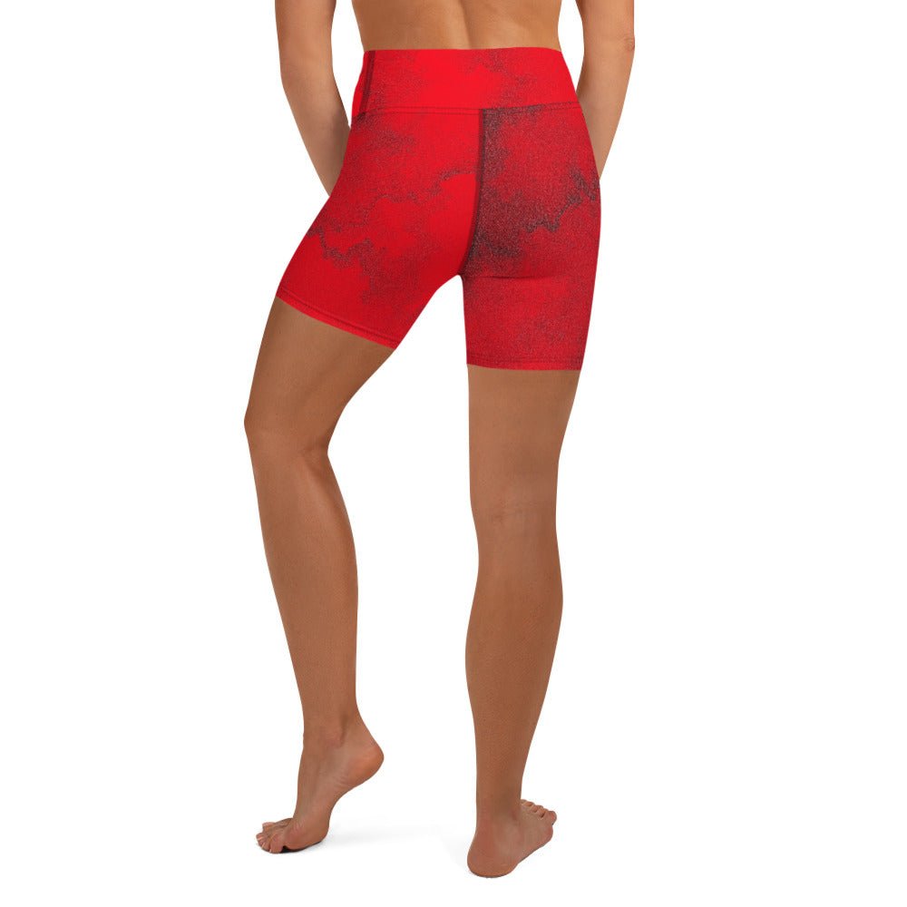 Bloody Red Storm - Yoga Shorts - BLOODY-STREETS.DE Streetwear Herren und Damen Hoodies, T-Shirts, Pullis