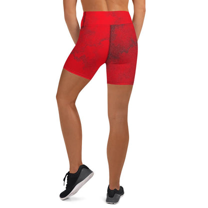 Bloody Red Storm - Yoga Shorts - BLOODY-STREETS.DE Streetwear Herren und Damen Hoodies, T-Shirts, Pullis