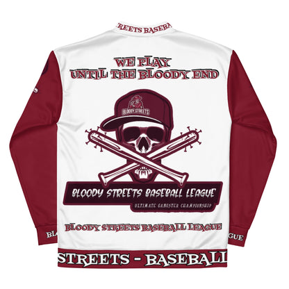 Bloody Streets Baseball League Jacke - BLOODY-STREETS.DE Streetwear Herren und Damen Hoodies, T-Shirts, Pullis