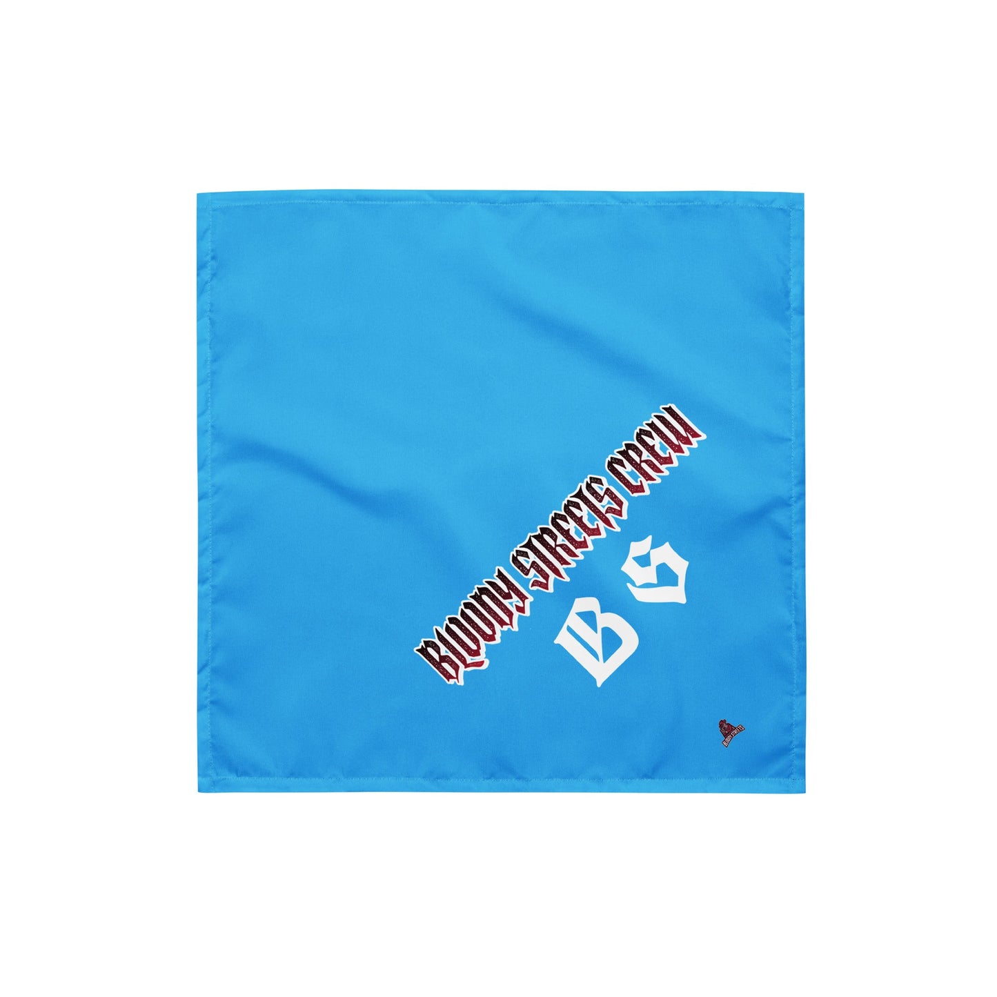 Bloody Streets Crew Bandana BLUE - BLOODY-STREETS.DE Streetwear Herren und Damen Hoodies, T-Shirts, Pullis