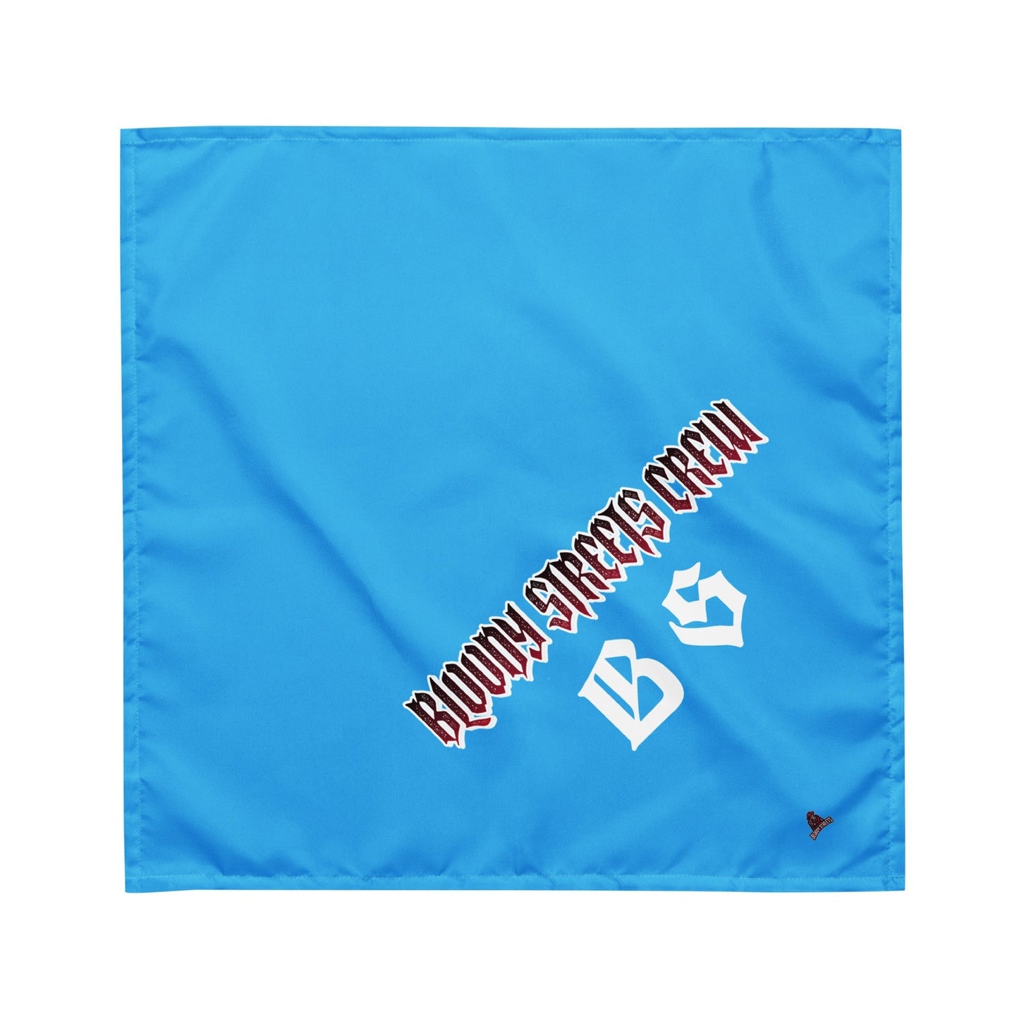 Bloody Streets Crew Bandana BLUE - BLOODY-STREETS.DE Streetwear Herren und Damen Hoodies, T-Shirts, Pullis