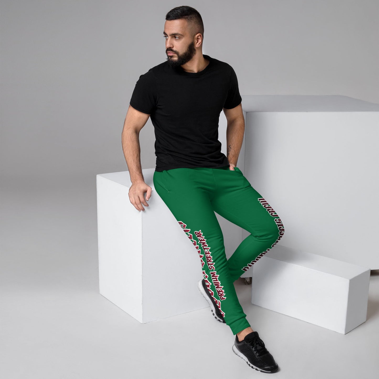 Bloody Streets Crew Herren-Jogginghose Green Herren - BLOODY-STREETS.DE Streetwear Herren und Damen Hoodies, T-Shirts, Pullis