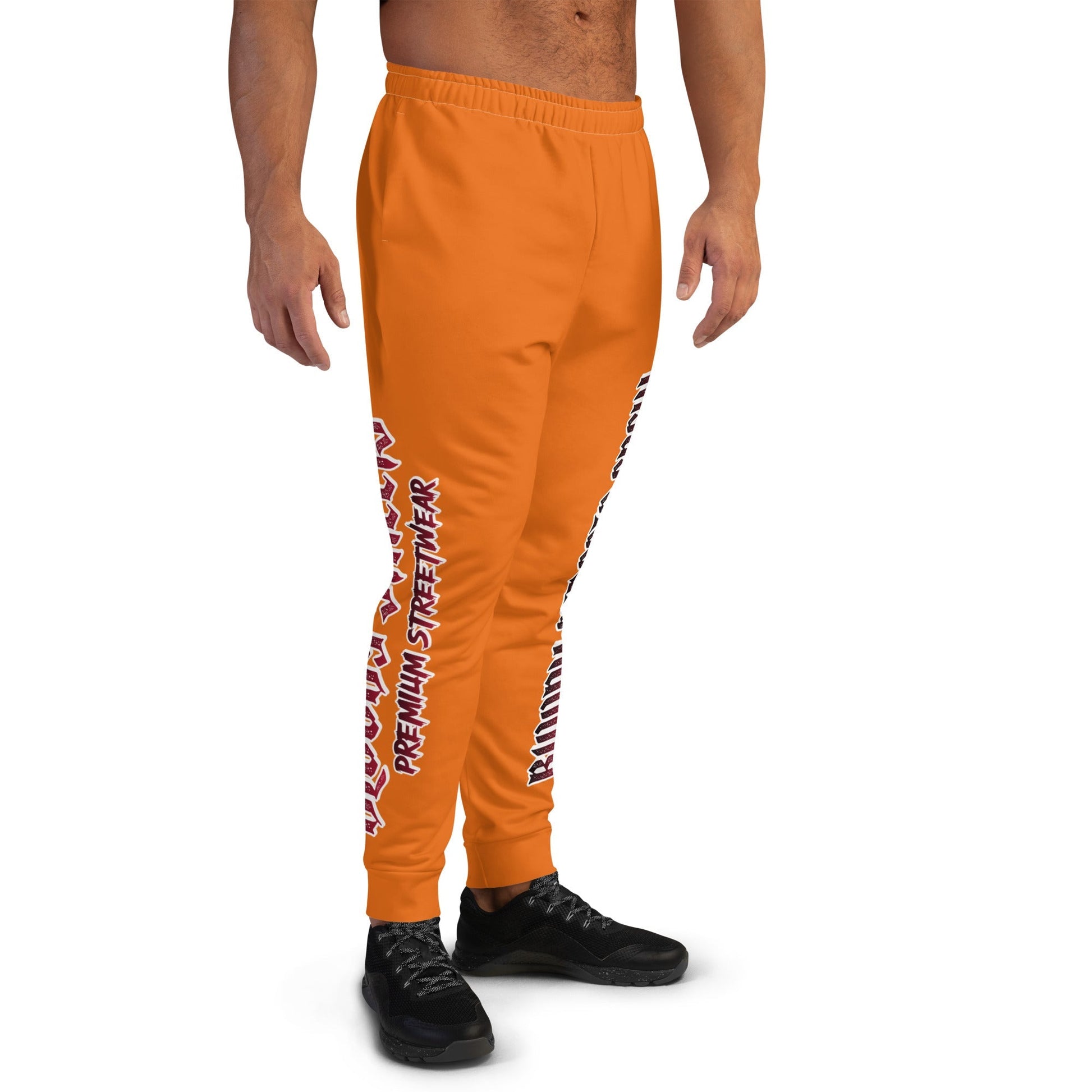 Bloody Streets Crew Herren-Jogginghose Orange Herren - BLOODY-STREETS.DE Streetwear Herren und Damen Hoodies, T-Shirts, Pullis