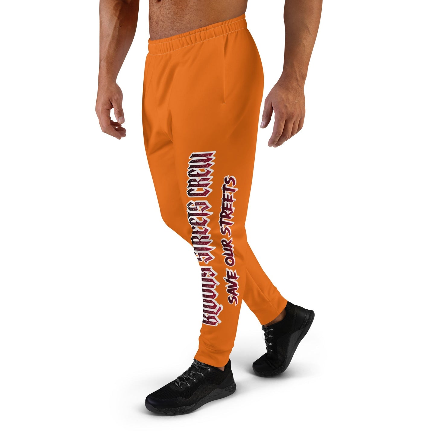 Bloody Streets Crew Herren-Jogginghose Orange Herren - BLOODY-STREETS.DE Streetwear Herren und Damen Hoodies, T-Shirts, Pullis