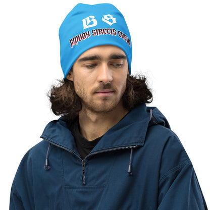 Bloody Streets Crew Member Beanie Blue - BLOODY-STREETS.DE Streetwear Herren und Damen Hoodies, T-Shirts, Pullis