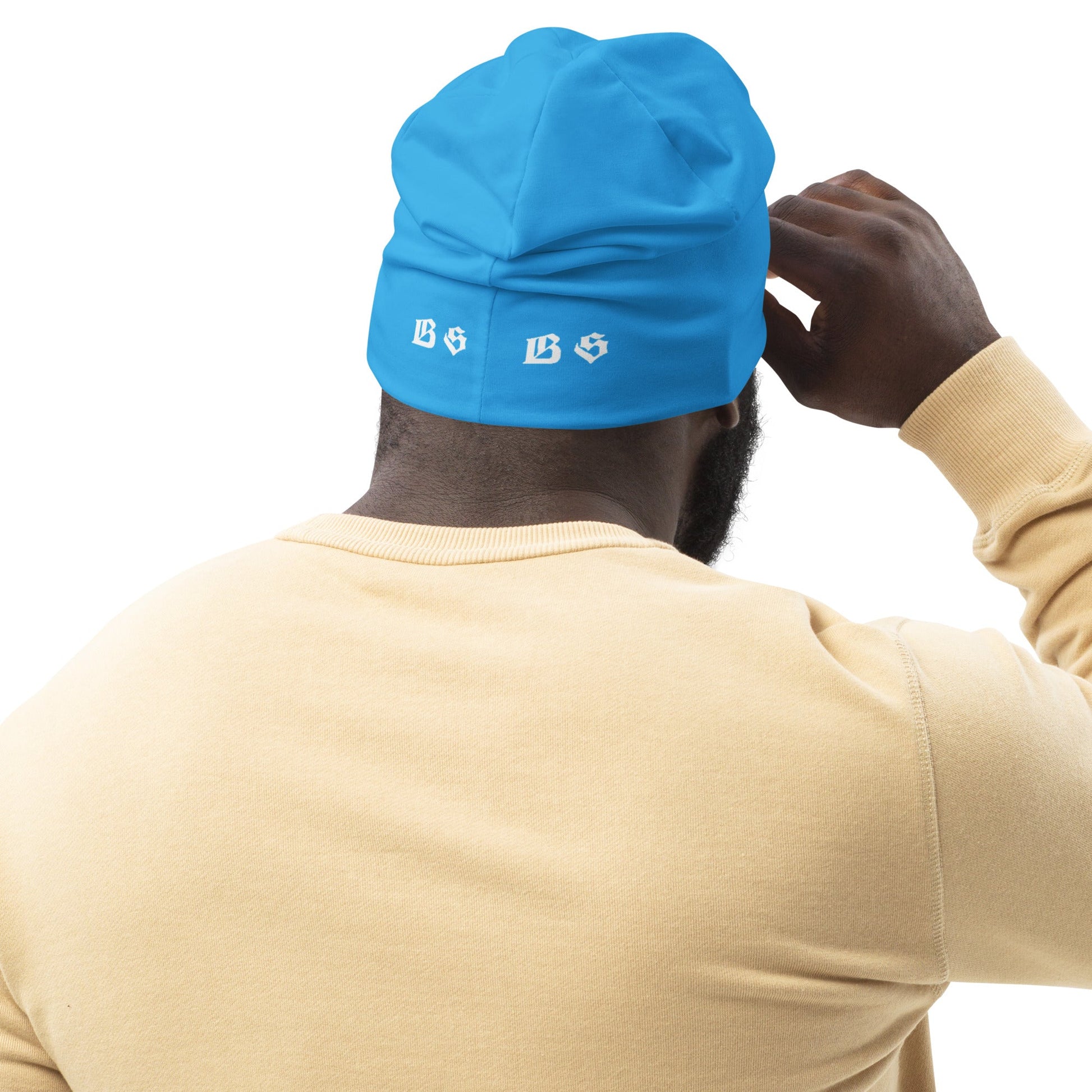 Bloody Streets Crew Member Beanie Blue - BLOODY-STREETS.DE Streetwear Herren und Damen Hoodies, T-Shirts, Pullis