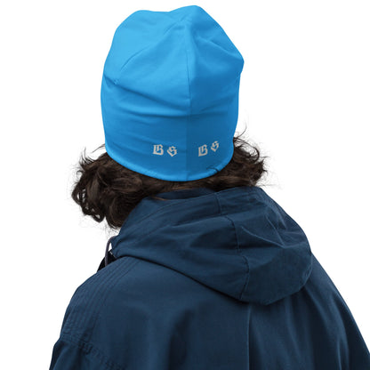 Bloody Streets Crew Member Beanie Blue - BLOODY-STREETS.DE Streetwear Herren und Damen Hoodies, T-Shirts, Pullis