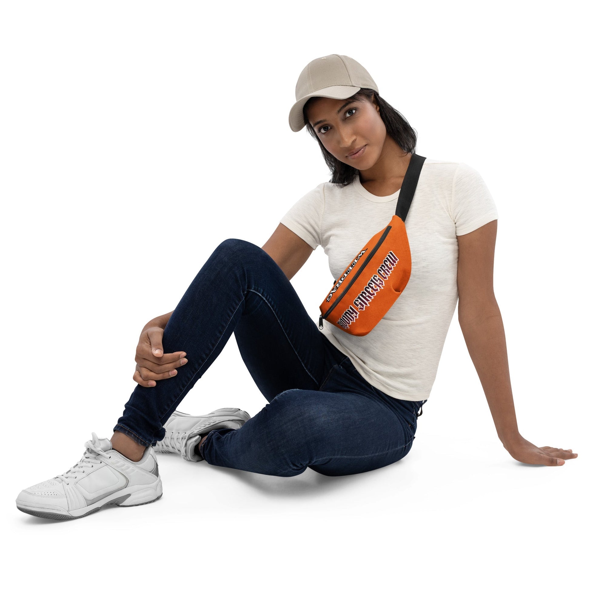 BLOODY STREETS Crew Member Streetwear Gürteltasche Orange - BLOODY-STREETS.DE Streetwear Herren und Damen Hoodies, T-Shirts, Pullis