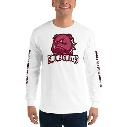 Bloody Streets Crew - PREMIUM Longsleeve - BLOODY-STREETS.DE Streetwear Herren und Damen Hoodies, T-Shirts, Pullis