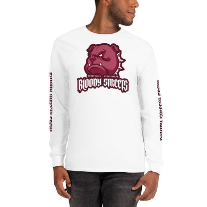 Bloody Streets Crew - PREMIUM Longsleeve - BLOODY-STREETS.DE Streetwear Herren und Damen Hoodies, T-Shirts, Pullis