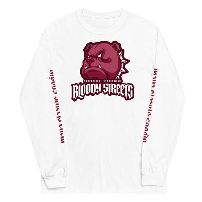 Bloody Streets Crew - PREMIUM Longsleeve - BLOODY-STREETS.DE Streetwear Herren und Damen Hoodies, T-Shirts, Pullis