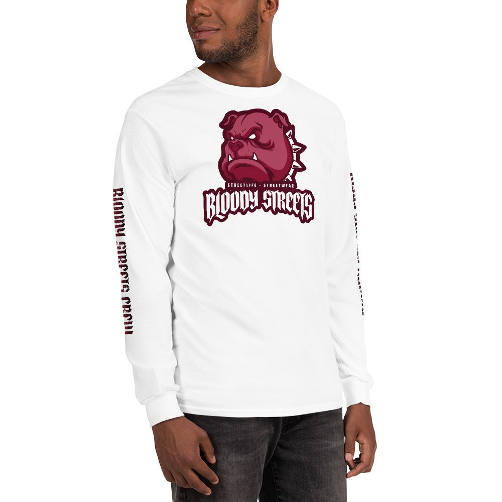 Bloody Streets Crew - PREMIUM Longsleeve - BLOODY-STREETS.DE Streetwear Herren und Damen Hoodies, T-Shirts, Pullis