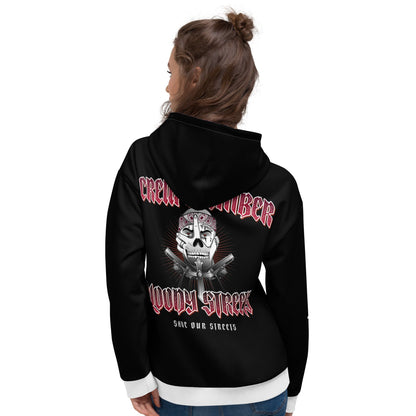 BLOODY STREETS Crew Streetwear Hoodie Black - BLOODY-STREETS.DE Streetwear Herren und Damen Hoodies, T-Shirts, Pullis