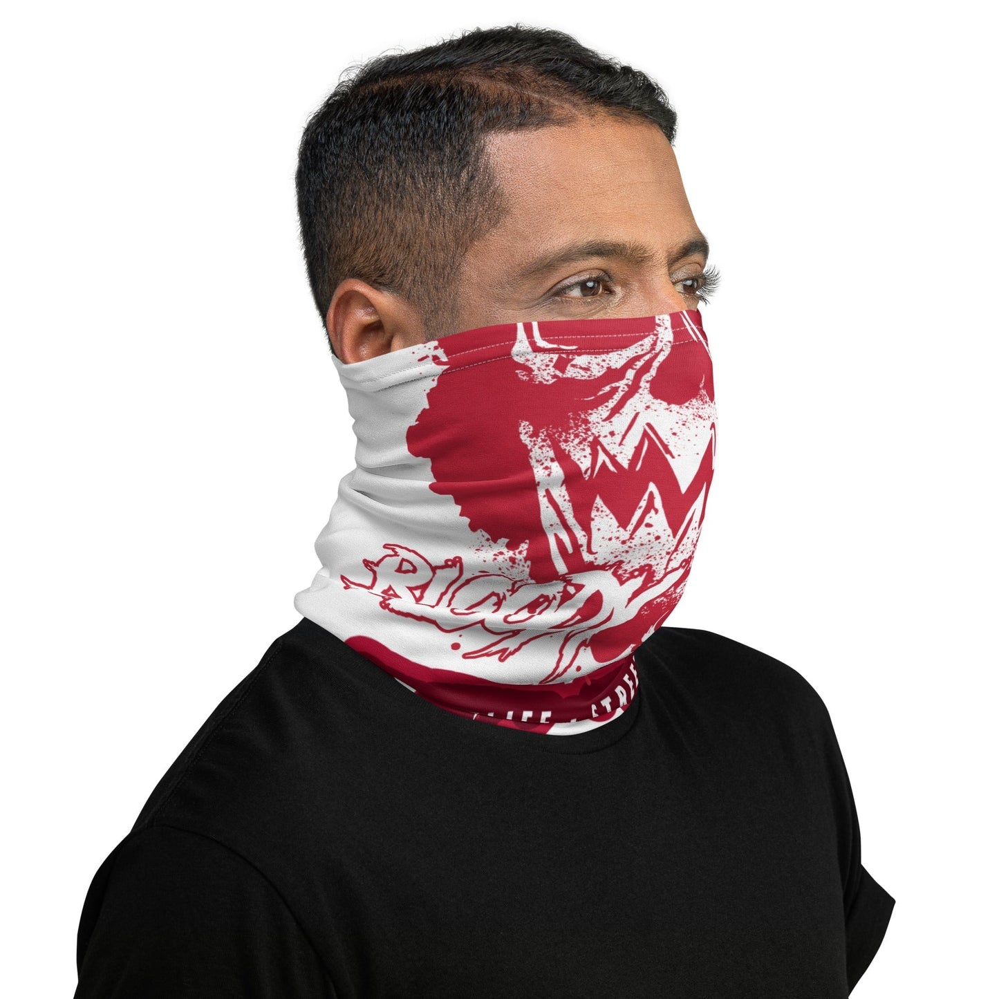 Bloody Streets Death Face Gesichtsmaske White Einheitsgröße - BLOODY-STREETS.DE Streetwear Herren und Damen Hoodies, T-Shirts, Pullis