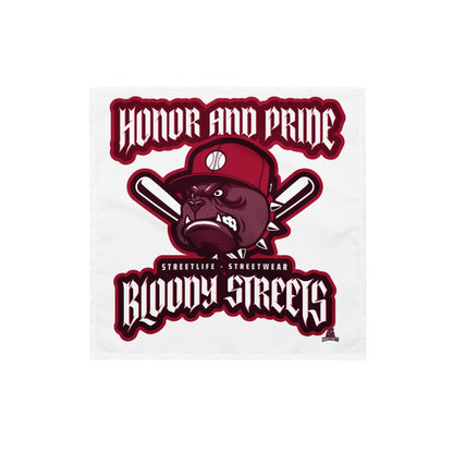 "BLOODY STREETS Honor and Pride" STREETWEAR BANDANA - BLOODY-STREETS.DE Streetwear Herren und Damen Hoodies, T-Shirts, Pullis