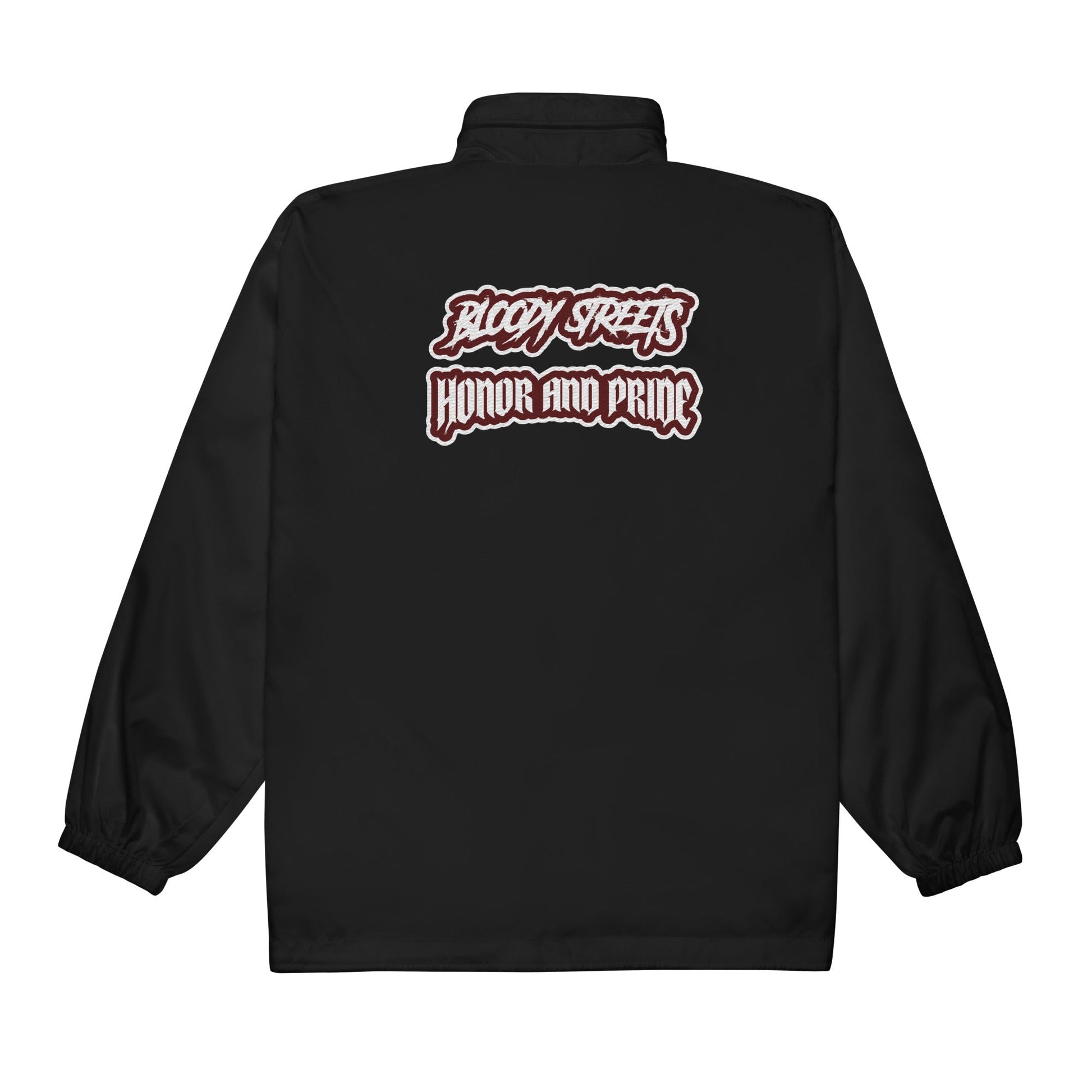 BLOODY STREETS "Honor and Pride" - Streetwear Windbreaker - BLOODY-STREETS.DE Streetwear Herren und Damen Hoodies, T-Shirts, Pullis