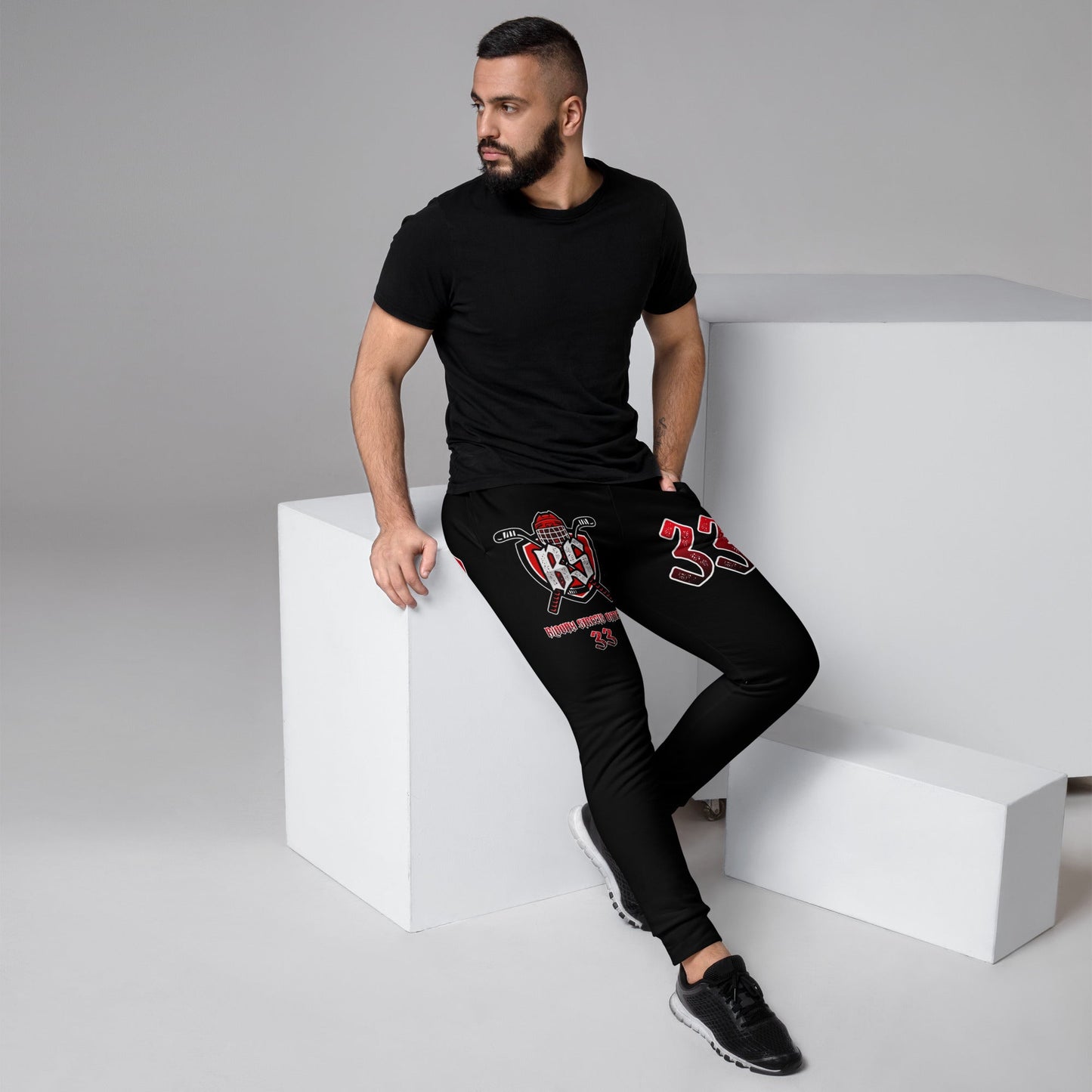 Bloody Streets Hockey Herren Joggers - BLOODY-STREETS.DE Streetwear Herren und Damen Hoodies, T-Shirts, Pullis