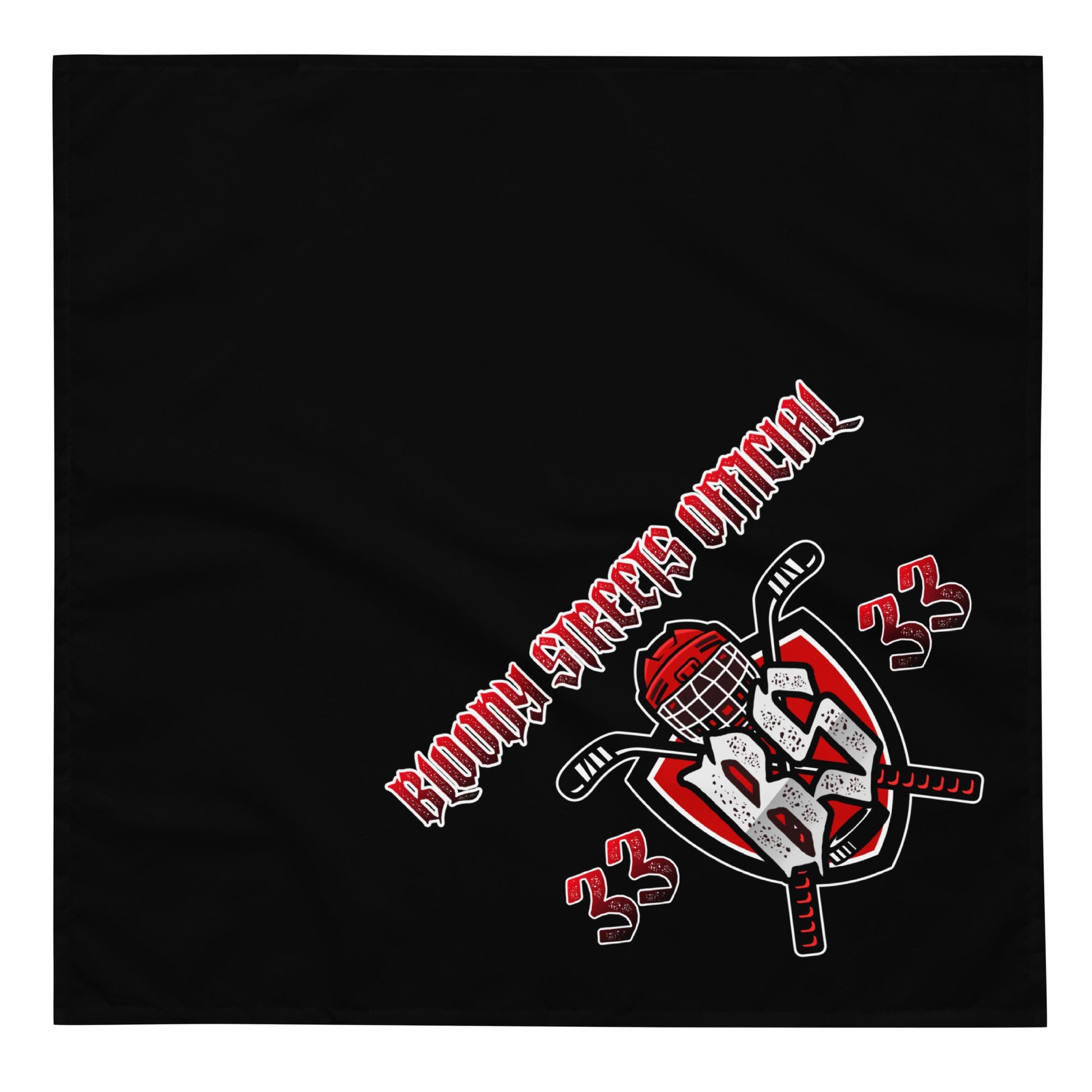 Bloody Streets Hockey Bandana - BLOODY-STREETS.DE Streetwear Herren und Damen Hoodies, T-Shirts, Pullis