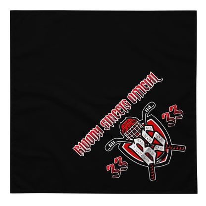 Bloody Streets Hockey Bandana - BLOODY-STREETS.DE Streetwear Herren und Damen Hoodies, T-Shirts, Pullis