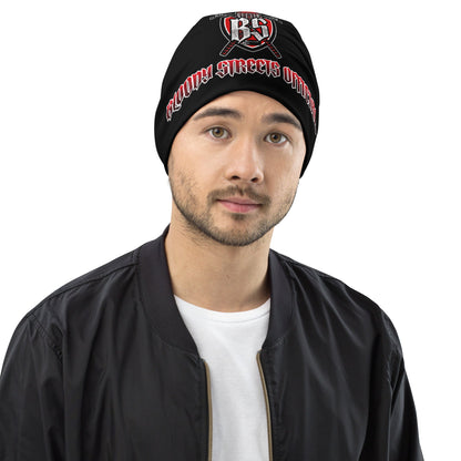 Bloody Streets Hockey Beanie - BLOODY-STREETS.DE Streetwear Herren und Damen Hoodies, T-Shirts, Pullis